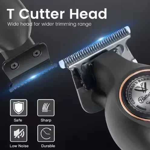 Hatteker New Electric Cordless Men Clippers Professional Hair Clippers Hair Trimmer Tool