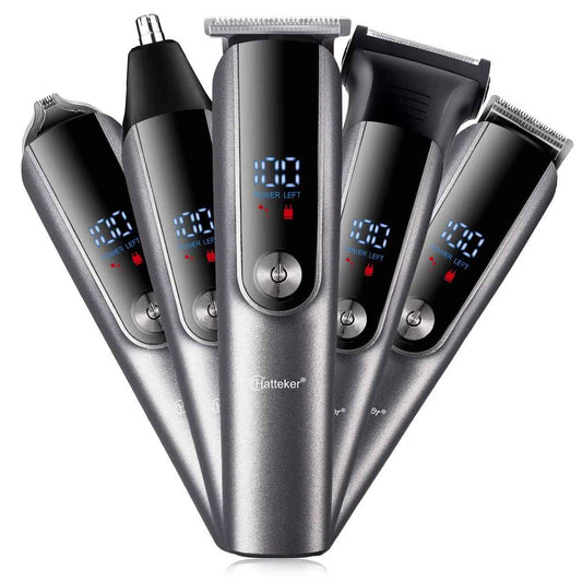 5-in-1 Professional Beard Trimmer for Men | Multifunctional Grooming Kit & Hair Clippers