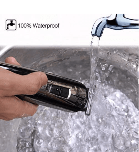 HATTEKER Professional Hair Trimmer Waterproof 5-in-1 RFC-588 – Cordless Grooming Kit for Beard, Hair & Body