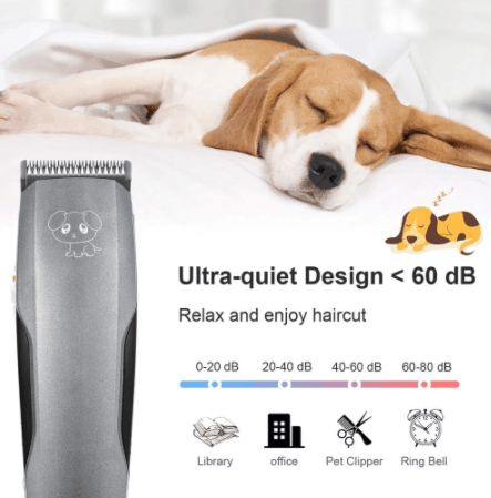 HATTEKER pet hair clipper Dog Cat Hair Trimmer Animal