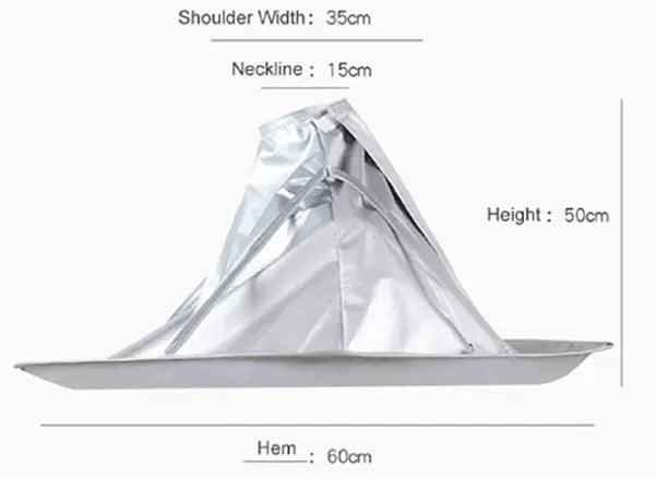 Hair Cutting Cloak Umbrella Cape