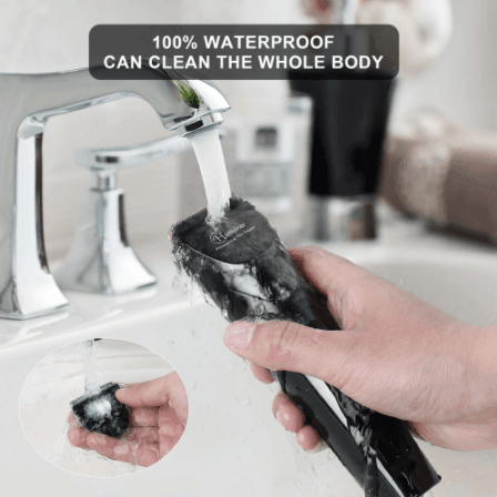 HATTEKER 4 in 1 professional electric hair clipper Waterproof RFC-69104