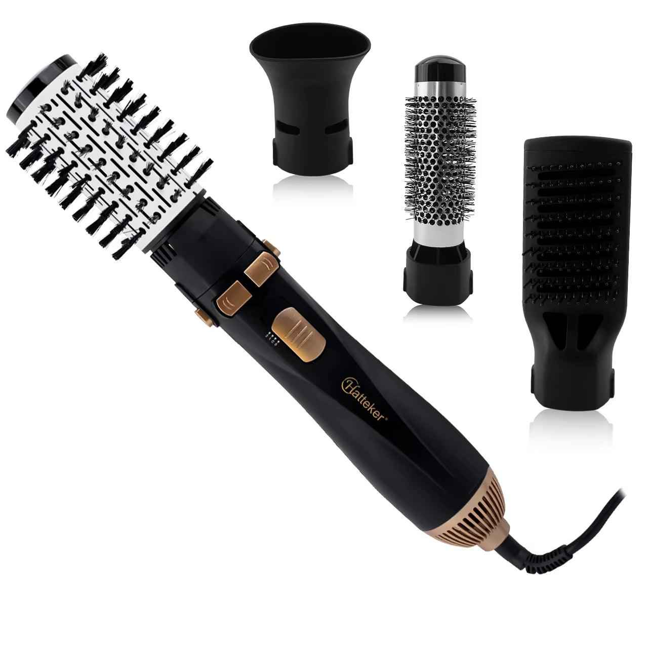 4-in-1 Air Hair Styler - Hair Dryer, Curler, Hot Comb & Straightener