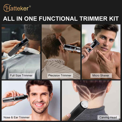 5-in-1 Professional Beard Trimmer for Men | Multifunctional Grooming Kit & Hair Clippers