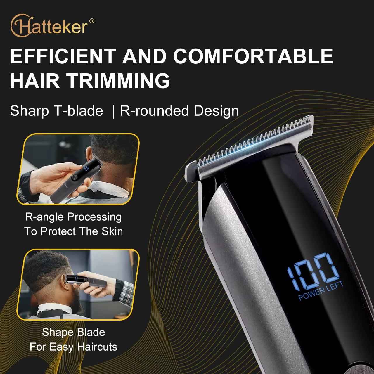 5-in-1 Professional Beard Trimmer for Men | Multifunctional Grooming Kit & Hair Clippers