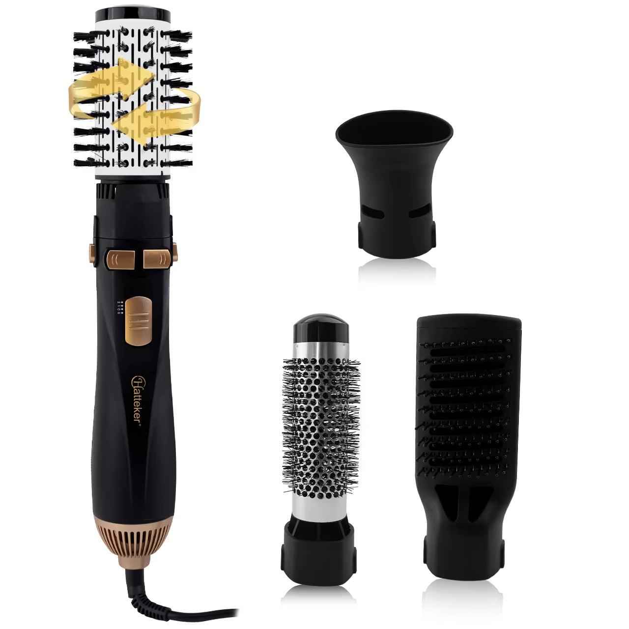 4-in-1 Air Hair Styler - Hair Dryer, Curler, Hot Comb & Straightener