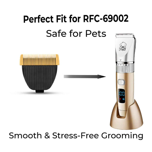 Hatteker Ceramic Replacement Blade Cutter for Pet Clipper RFC-69002 – Precision Grooming Spare Part