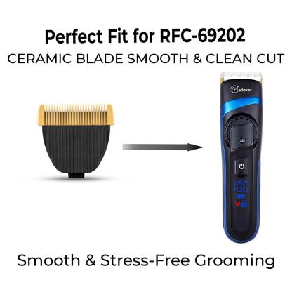 Hatteker Ceramic Replacement Blade Cutter for RFC-69202 – Precision Clipper Spare Part