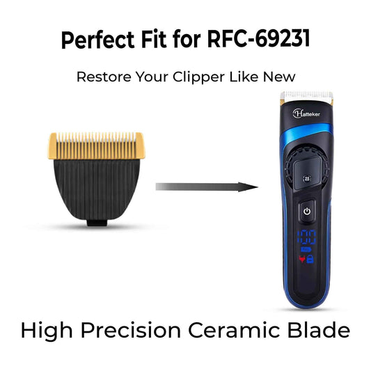 Hatteker Ceramic Replacement Blade Cutter for RFC-69231 – Precision Clipper Spare Part