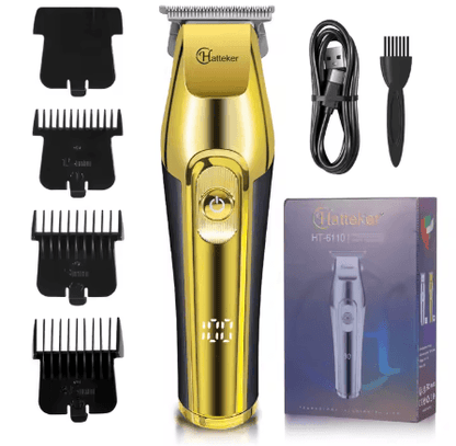 Hatteker Professional Hair Trimmer for Men – Cordless & Waterproof 💈✂️
