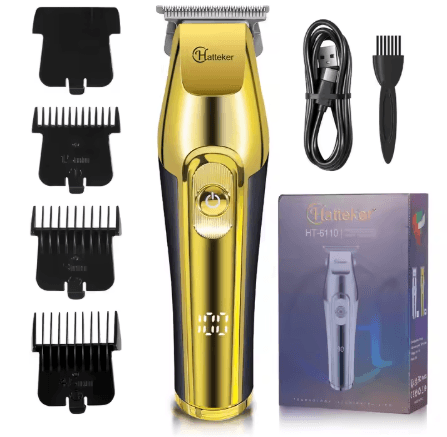 Hatteker Professional Hair Trimmer for Men – Cordless & Waterproof 💈✂️