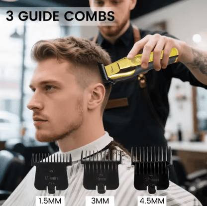 Hatteker Professional Hair Trimmer for Men – Cordless & Waterproof 💈✂️
