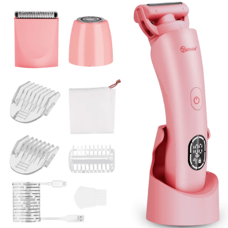 🌸 Hatteker HT-578 – 3-in-1 Rechargeable Lady Shaver 🌊 | Smooth Skin Anytime, Anywhere!