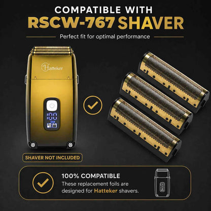 Hatteker Replacement Foil Shaver Head for RSCW-767 – Precision Foil Cutter Spare Part