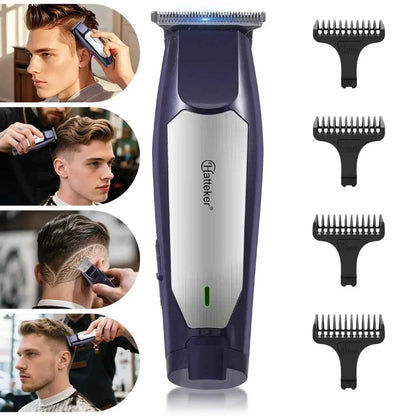Hatteker HT-6115  MINI Portable Men's Electric Hair Clippers Home Travel Portable Shaving Machine