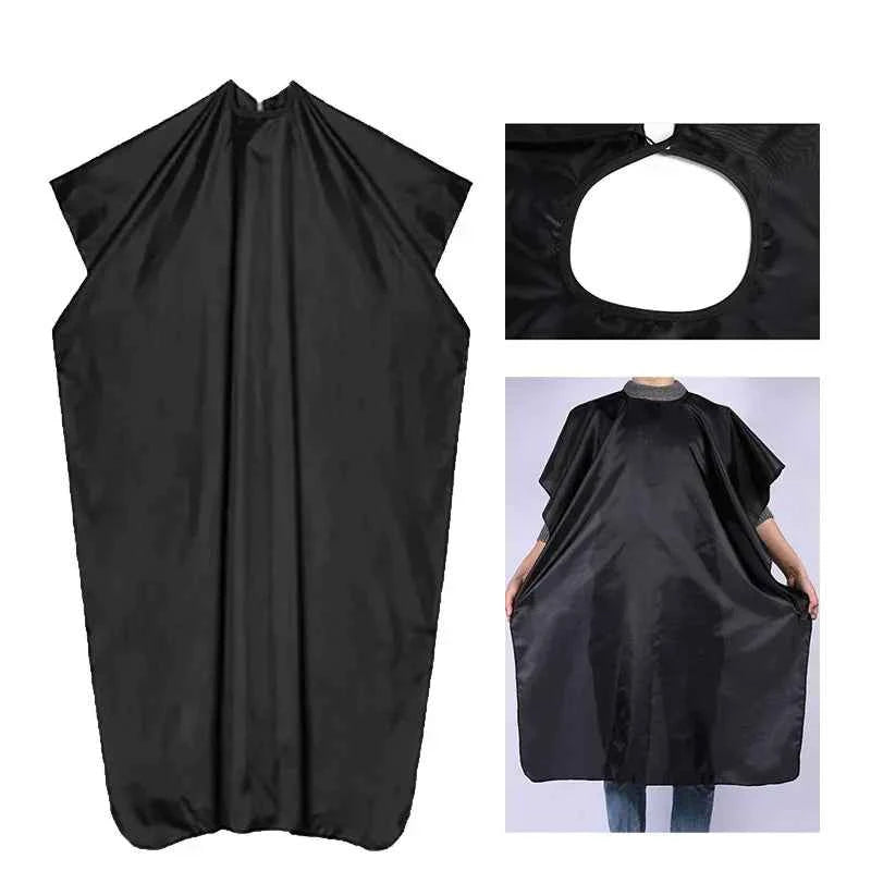 Hair Apron Professional Black Haircut Shawl Hairdressing Cape