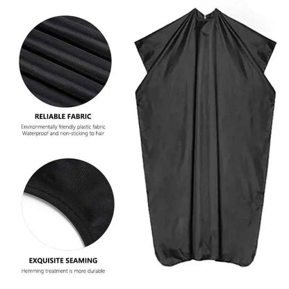 Hair Apron Professional Black Haircut Shawl Hairdressing Cape