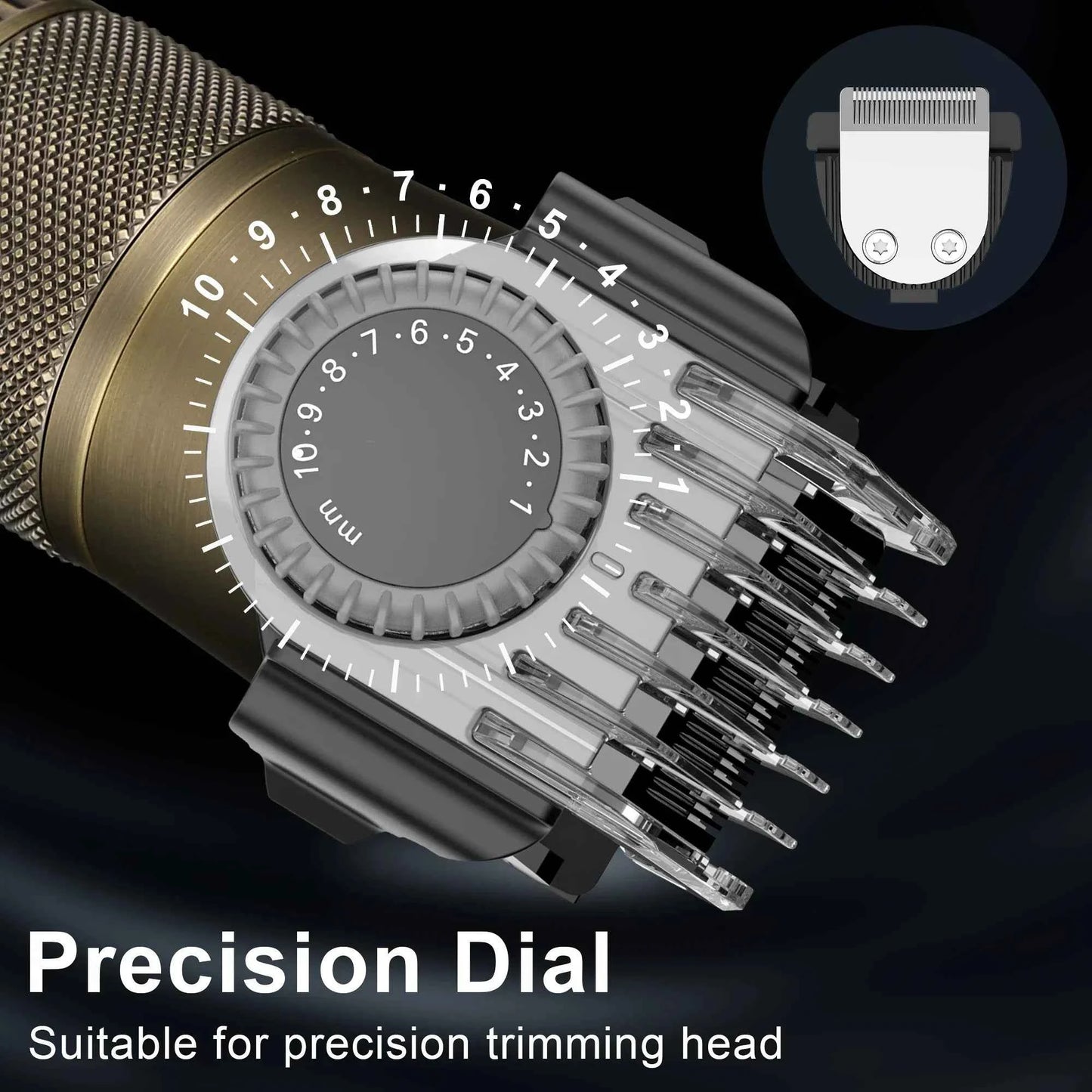 4-in-1 Hair Clipper for Hatteker – Electric Trimmer Shaving Grooming Kit