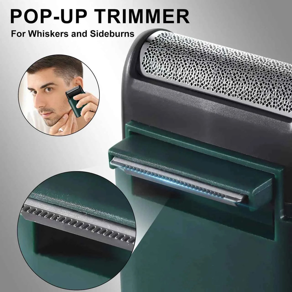 Hatteker Small Electric Shaver USB Charging Shaving Machine Powerful Retro Shaving Machine