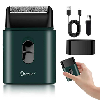 Hatteker Small Electric Shaver USB Charging Shaving Machine Powerful Retro Shaving Machine
