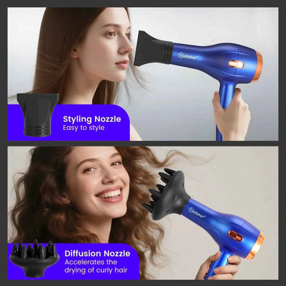 Hatteker HT-317 Professional  Hair Dryer Negative Ions Hair Dryer