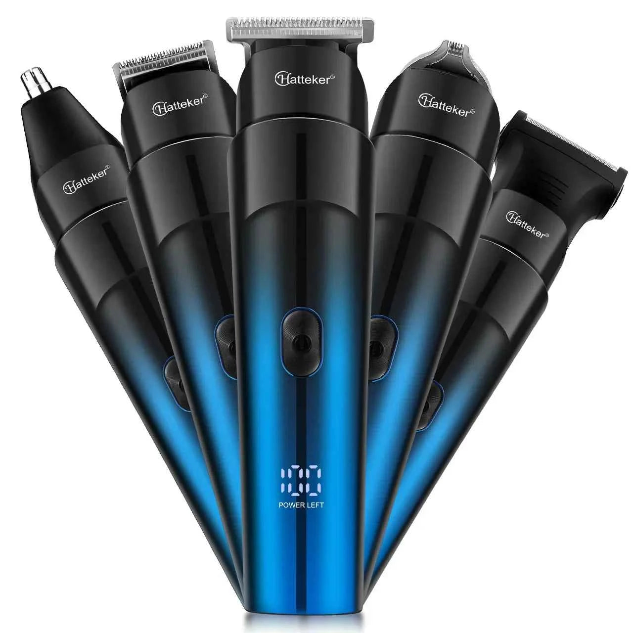 HATTEKER HT-622 Beard Trimmer – Cordless Waterproof Precision Grooming Tool for Men