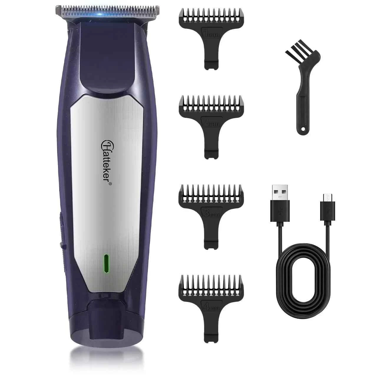 Hatteker HT-6115  MINI Portable Men's Electric Hair Clippers Home Travel Portable Shaving Machine