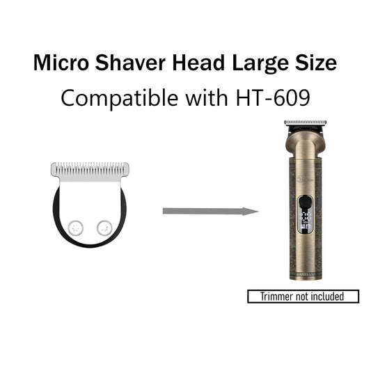 compatible hatteker ht-609 trimmer micro shaver head attachment