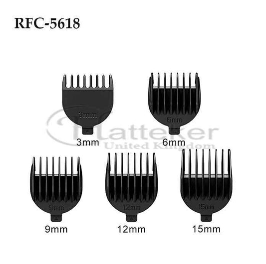 HATTEKER Comb Set Guide 5 PCS HATTEKER RFC-5618
