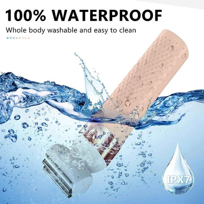 Electric Hair Removal for Women 3 in 1 Epilator Shaver for Legs Arms Underarms Bikini Public Hair Wet Dry Rechargeable