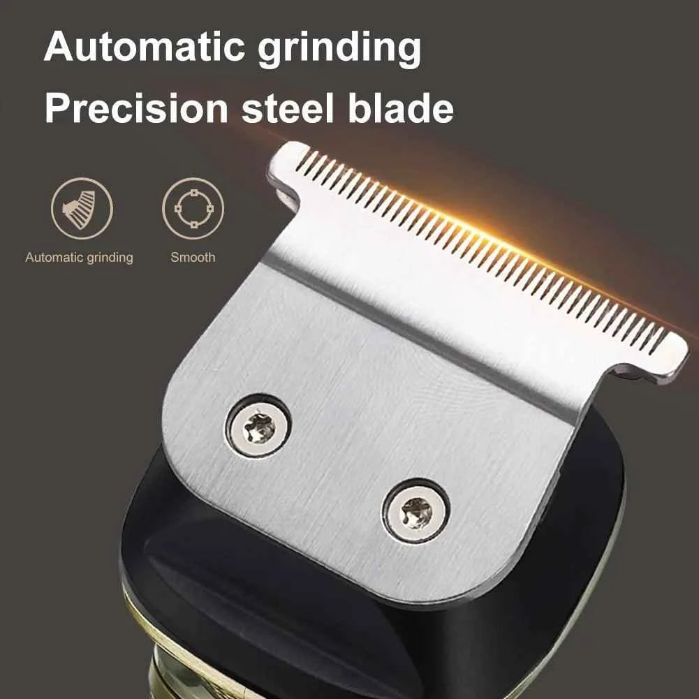 Hair trimmer all in one 7 blades hair clipper electric baber haircut machine body hair removal nose trimmer set for Men