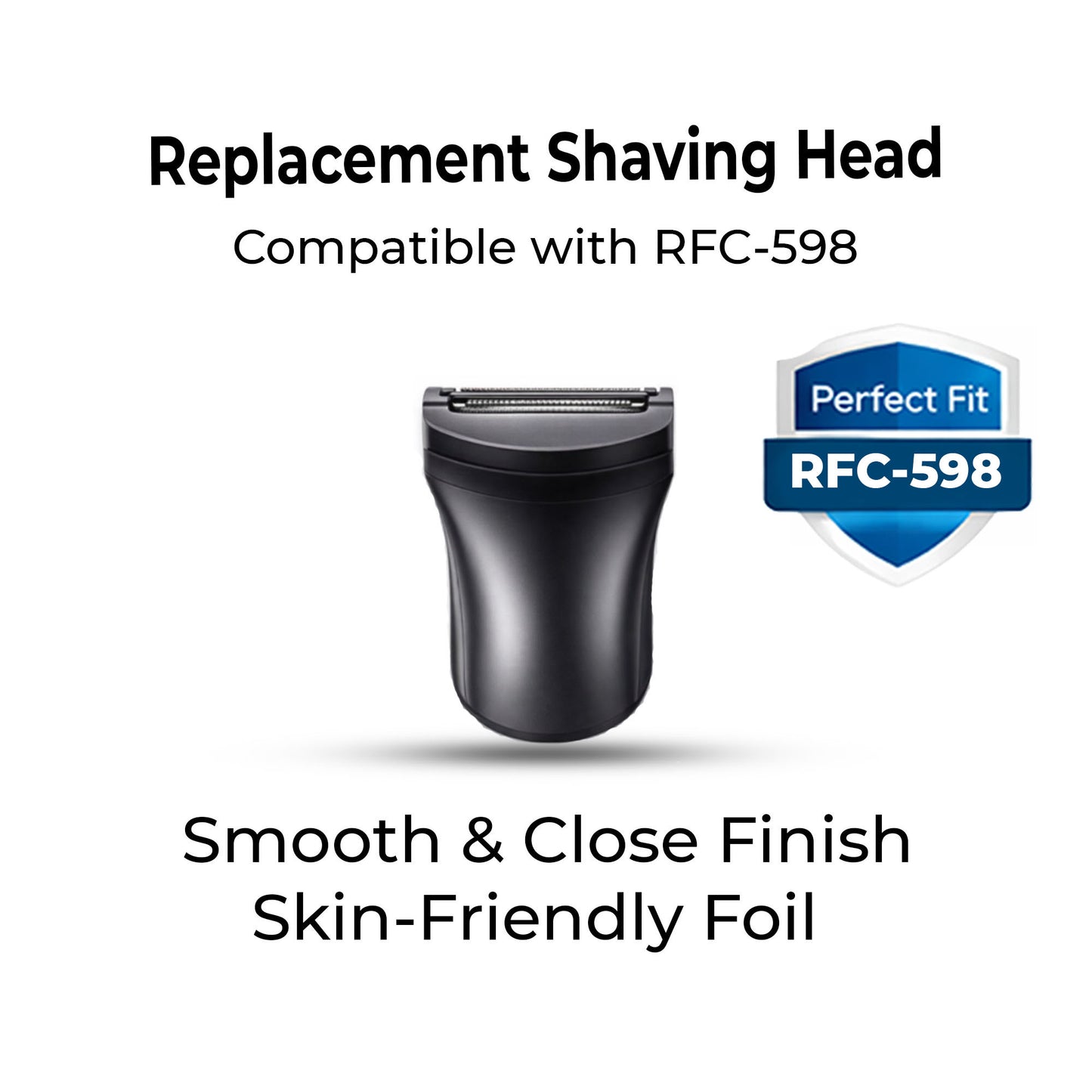 Foil Shaver Replacement Head for Hatteker RFC-598 – Precision Foil Blade Spare Part for Smooth Shaving