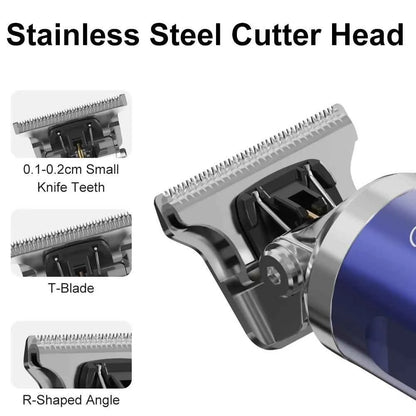 HATTEKER Beard Hair Trimmer for Men Professional Grooming Cutting Kit Mustache