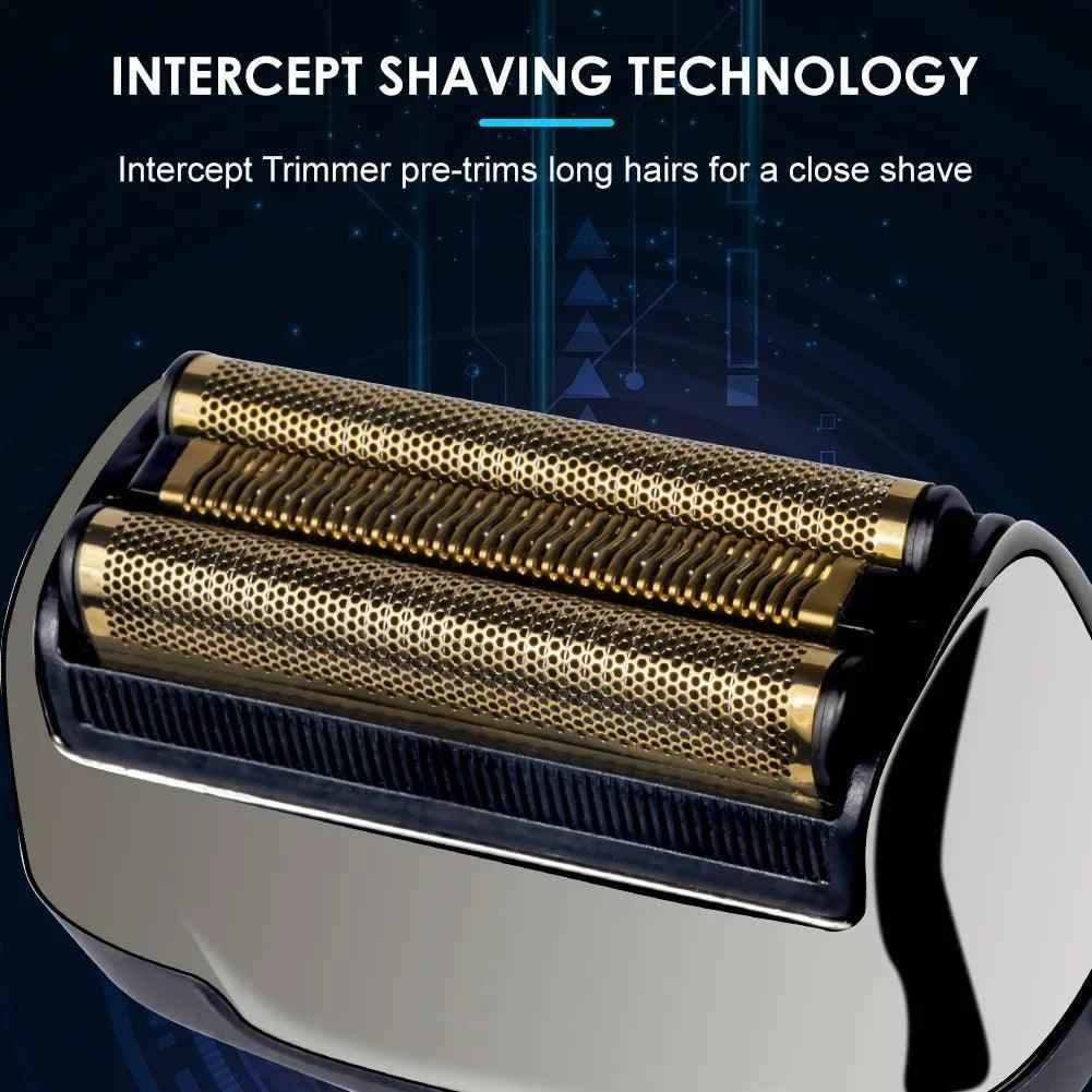 Electric shaver 3 in 1 beard grooming set for men waterproof cordless hair trimmer USB charging nose trimmer