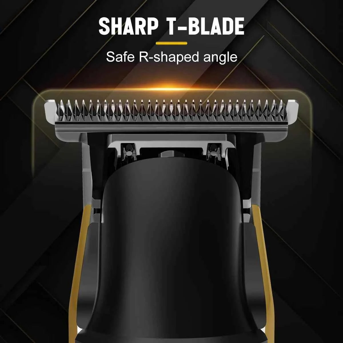 Hatteker Hair Clipper Set - Triple Foil Shaver & Crew Cut Trimmer, USB Charging