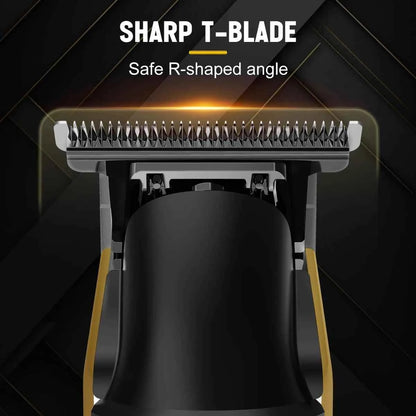 Hatteker Hair Clipper Set - Triple Foil Shaver & Crew Cut Trimmer, USB Charging