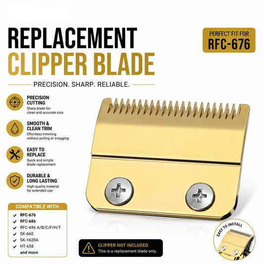 Hatteker Ceramic Replacement Blade Cutter for RFC-676 – Precision Clipper Spare Part