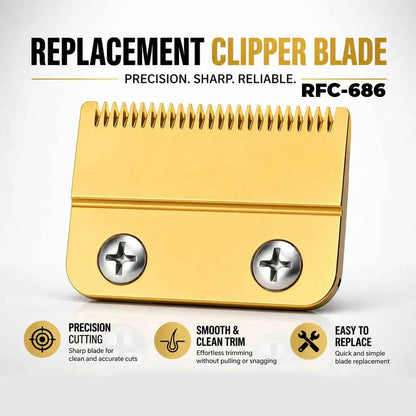 Hatteker Ceramic Replacement Blade Cutter for RFC-686 – Precision Clipper Spare Part