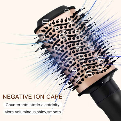 Hatteker Air Hair Styler  4-in-1  Curler, Dryer Brush, Hot Comb & Straightener