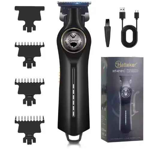 Hatteker New Electric Cordless Men Clippers Professional Hair Clippers Hair Trimmer Tool