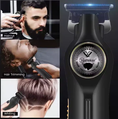 Hatteker New Electric Cordless Men Clippers Professional Hair Clippers Hair Trimmer Tool