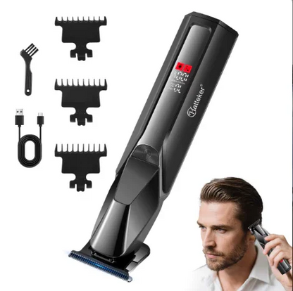 Hatteker HT-6133 Cordless Professional Hair Clippers for Men Rechargeable, Quiet Motor,Ideal for Home & Barber Use