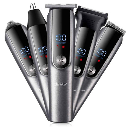 5-in-1 Professional Beard Trimmer for Men | Multifunctional Grooming Kit & Hair Clippers