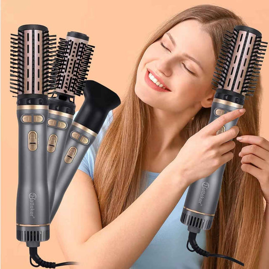 Hatteker 3-in-1 Air Hair Styler - Curler, Hair Dryer Brush & Hot Comb