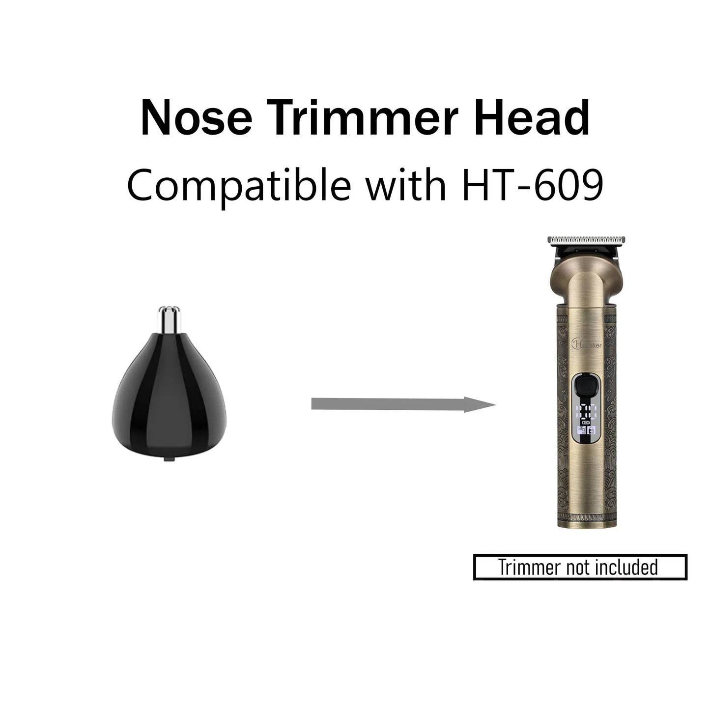 hatteker ht-609 nose trimmer head