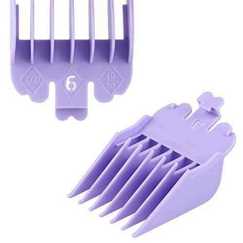 8 Pack Hair Clipper Limit Guide Combs Replacement Guards Set Attachment