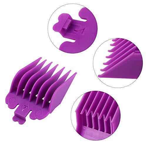 8 Pack Hair Clipper Limit Guide Combs Replacement Guards Set Attachment