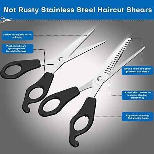 Hair Scissors Set Hairdresser , Barbers or Home Use - Stainless Steel