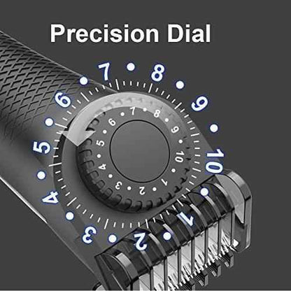 HATTEKER Professional Electric Groin Hair Trimmer Below-The-Belt Trimmer