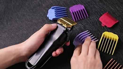 Professional Hair Clipper Guide Combs, Replacement Guards Set, 8 Length Attachment